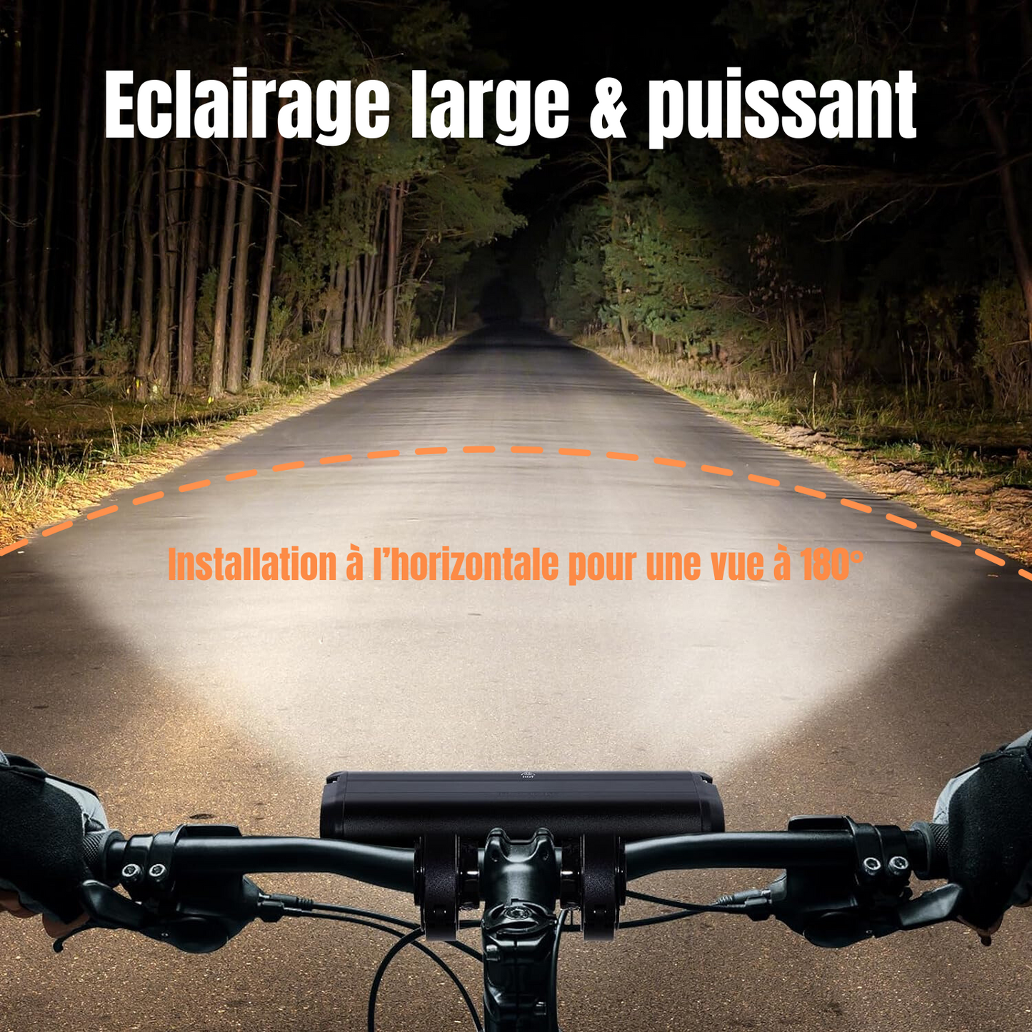 Lampe avant Vélo